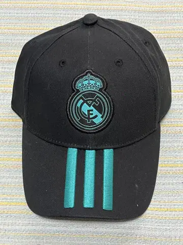 리얼 마드리드 아디다스 캡 블랙