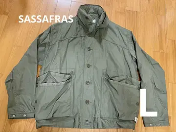 SASSAFRAS 헌팅 자켓 L 사이즈 중고