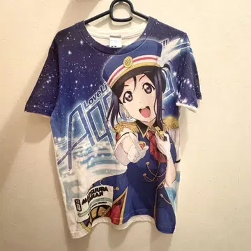 [ 익명 배송 ] Aqours 마츠우라 카난 풀 그래픽 T셔츠
