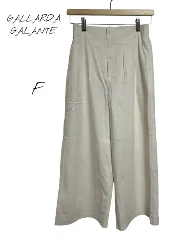 GALLARDA GALANTE 와이드 팬츠 하의 아이보리 F