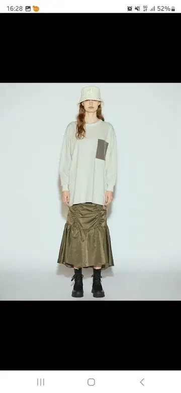 더블 스탠다드 클로징 스커트