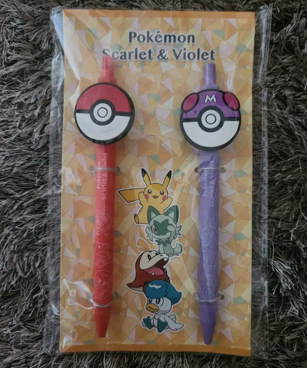 Pokemon Scarlet Violet Ballpoint Pen Set New Product