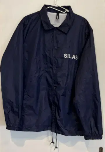 SILAS 네이비 나일론 자켓 XL