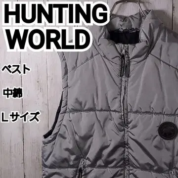 [ HUNTING WORLD ] 헌팅월드 충전솜 베스트 L 그레이