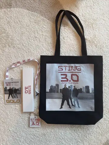 STING 3.0 JAPAN TOUR 2025 토트백 등 스팅