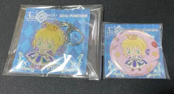 Fate 아르토리아 세이버 키링 캔뱃지 세트 산리오