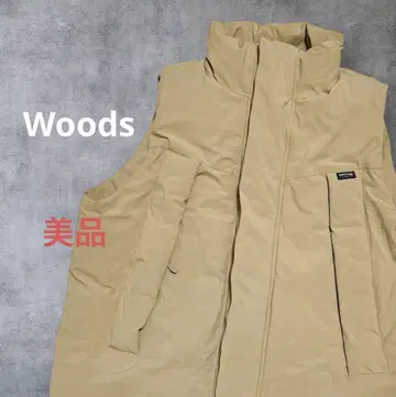 새상품급 Woods 다운 베스트 CORDURA 패브릭 사용 캐나다 브랜드