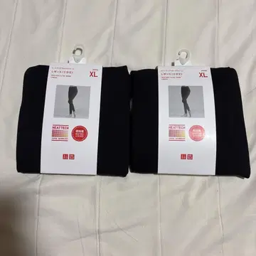 미개봉 새상품 유니클로 히트텍 울트라 웜 레깅스 XL 블랙