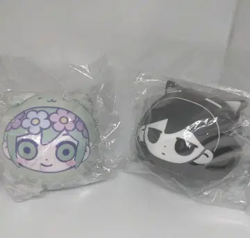 OMORI 카페 마루메이츠 쿠션 키링 봉돌 바질