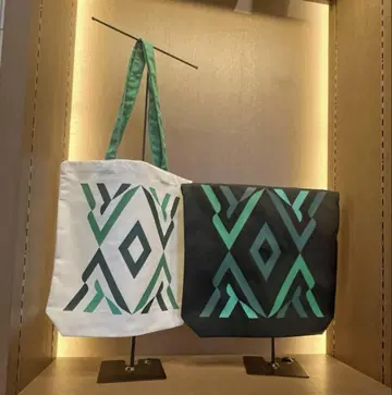 간사이 만박 사우디아라비아 파빌리온 토트백 블랙 한정판