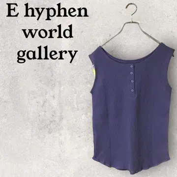 E hyphen world gallery 와플 탱크탑 2way