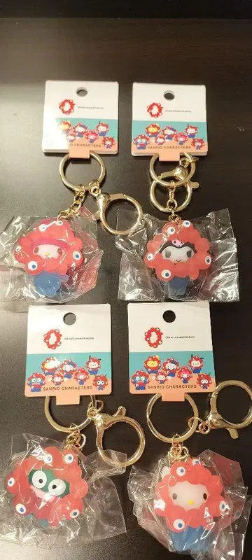 오사카 만박 미야쿠미야쿠 산리오 콜라보 키링