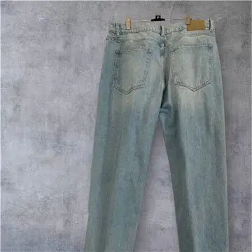 ZARA origins 라이트 블루 스트레이트 데님