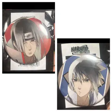 우치하 형제 사스케 이타치 NARUTO 나루토 캔뱃지 세트
