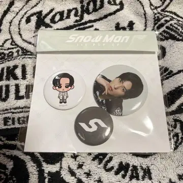 Snow Man 메구로 렌 서울 한국 캔뱃지2