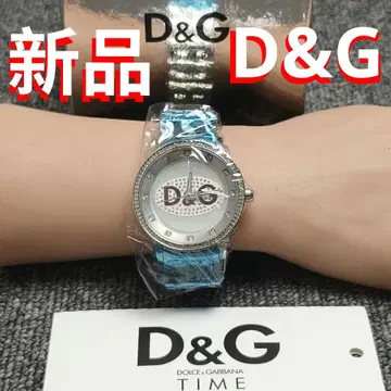 새상품 D&G PRIME TIME 쿼츠 손목시계 파란색 남성용 여성용