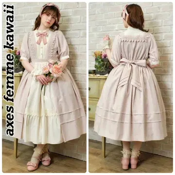 현행 axes femme kawaii 엘레강트 인형 원피스 A라인