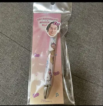 새상품 마츠켄 삼바 x 헬로키티 콜라보 볼펜 B 화이트