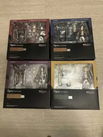 figma 진격의 거인 피규어 4체 세트