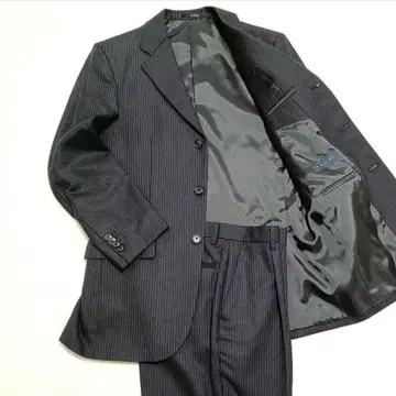 [ 컨디션 최상 ] GEAR 남성용 수트 셋업 울 스트라이프 90YA5