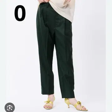 스터링 루어 친츠크린 팬츠 다크 그린 0 S