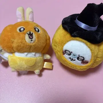 치이카와 (먼작귀) 분장 즐거워~! 마스코트 호박 토끼 호박 모몽가 2점