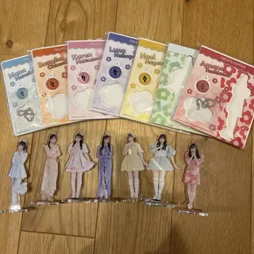 FRUIT'S ZIPPER 아크릴 스탠드 7체 세트