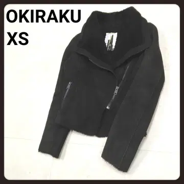 오키라쿠 무스탕 자켓 XS okiraku