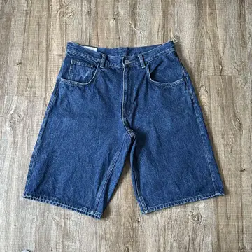 ZARA 배기 핏 데님 버뮤다 팬츠 조츠 데님 하프 팬츠