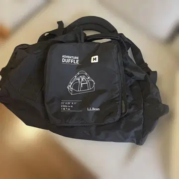 L.L.Bean 어드벤처 더플 M 블랙