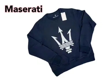 MASERATI 트레이닝복 맨투맨 네이비 M 사이즈