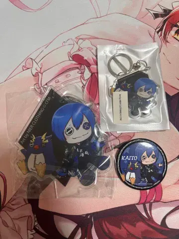 KAITO 아크릴 스탠드 키링 캔뱃지 세트