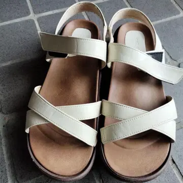 Re:getA 아이보리 샌들 L 사이즈 리게타
