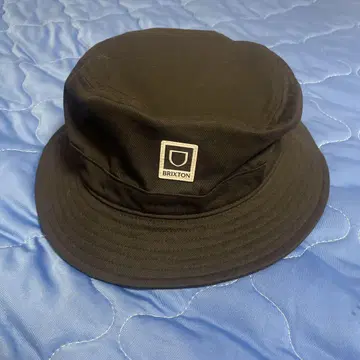 BRIXTON 블랙 버킷햇 L/XL