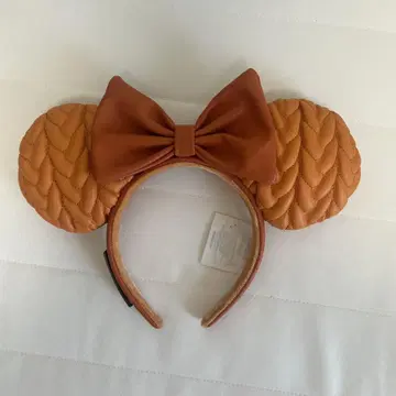 미니 플로리다 디즈니 할로윈 오렌지 머리띠 WDW