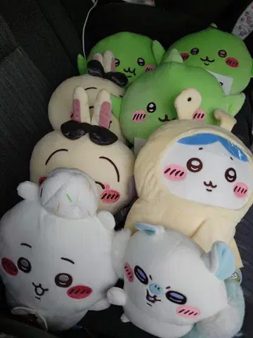 치이카와 토끼 고블린 봉제 인형 세트