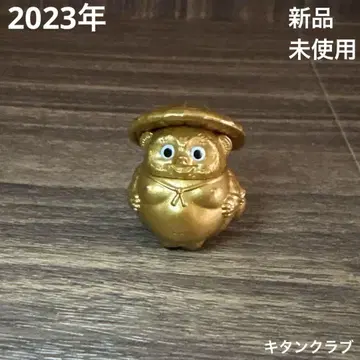 2023년 포근포근 복복너구리 금 너구리 피규어