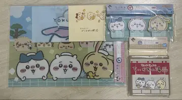 치이카와 (먼작귀) 제일복권 G상 문구류 3종 세트