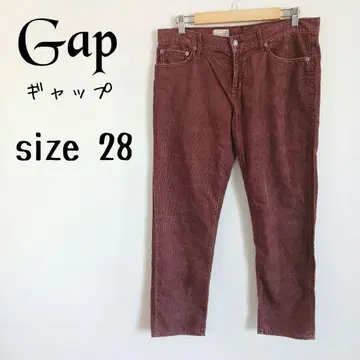 [ 갭 ] Gap1969 코듀로이 팬츠 잔골 잔잔한 캐주얼 구제 의류