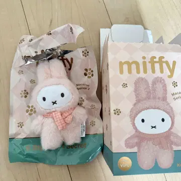 대만 한정판 VIPO x miffy 콜라보 마카롱 시리즈 미피 핑크