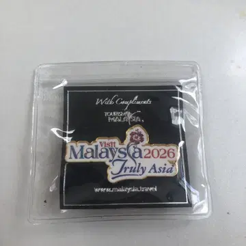 간사이 만박 Visit Malaysia 2026 핀 배지