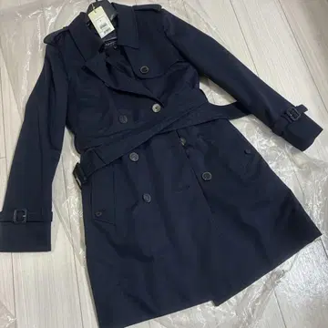 Aquascutum 아쿠아 스큐텀 트렌치코트 새상품 라이너 네이비 컬러