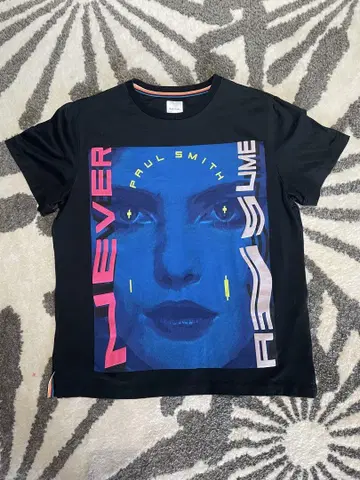 새상품급 여성용 Paul Smith 그래픽 T셔츠 M 사이즈
