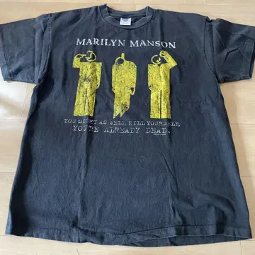 Marilyn Manson 그래픽 T셔츠 XL