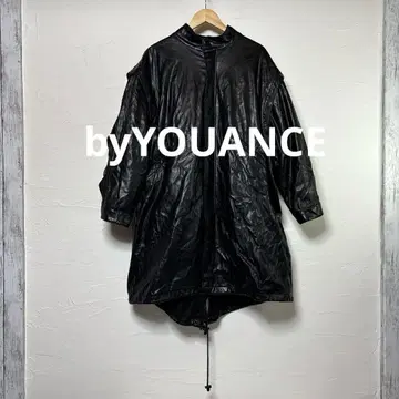 byYOUANCE 롱 코트 자켓 블랙