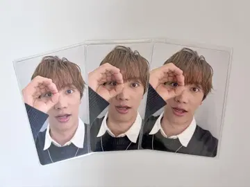 후지와라 죠이치로 나니와단시 특전 트레이딩 카드 3장 세트