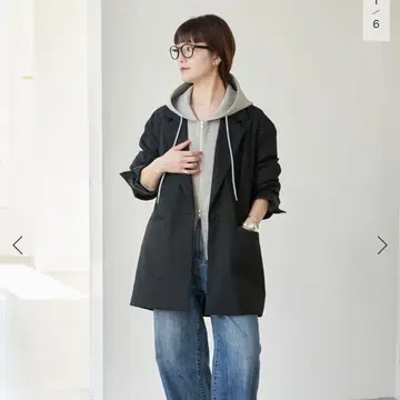 택 포함 새상품 스픽 앤 스팬 TR 롱 자켓 38