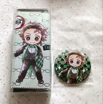 귀멸의 칼날 카마도 탄지로 집사 안경 세트