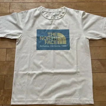 THE NORTH FACE 로고 T셔츠 L 사이즈 화이트