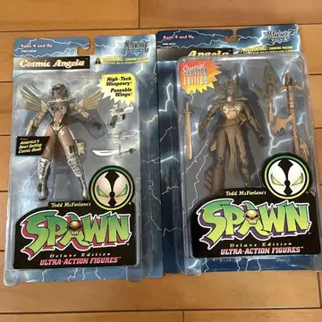 SPAWN 4 앙제라 피규어 2체 세트 맥팔렌 토이즈